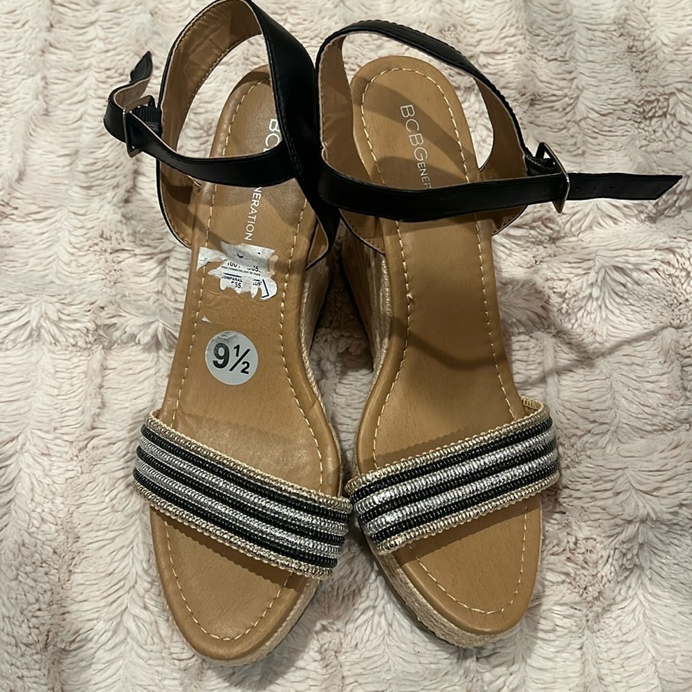 BCBG Generation Wedge Sandals